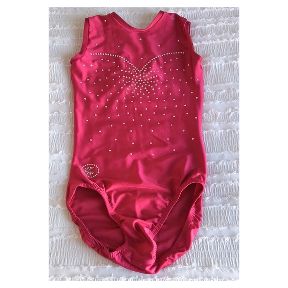 NWOT GymGear Competition Fancy Leotard - Teen Small (16) - Picture 2 of 9